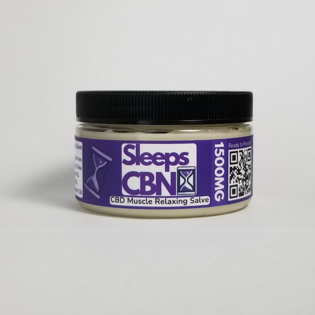 CBN Sleep Gummies &amp; CBD Salve relief bundle